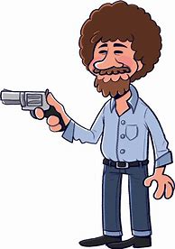 Image result for Bob Ross Clip Art