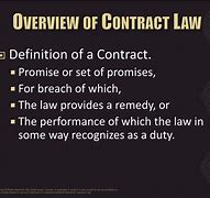 Image result for Contract Law Definition