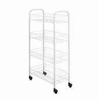 Image result for Slim Rolling TV Cart