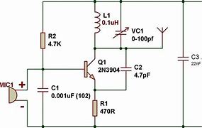 Image result for FM Radio Receiver Circuit Diagram