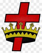 Image result for Cross With Crown Clip Art