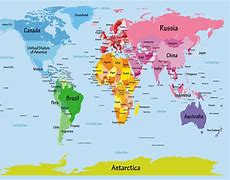 Image result for Simple World Map Kids