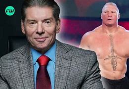 Image result for Brock Lesnar Vince McMahon
