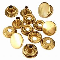 Image result for Solid Brass Snaps