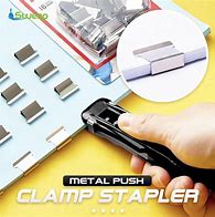 Image result for How to Use Reusable Clips Pusher Stapler