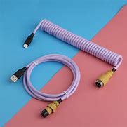 Image result for Navy Coiled USB Cable