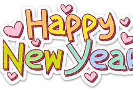 Image result for Happy New Year Sticker PNG