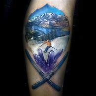 Image result for Ski Tattoo Designs