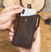 Image result for Leather iPhone Belt Case