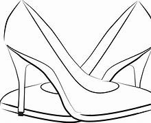 Image result for Clip Art of Shoes Black and White