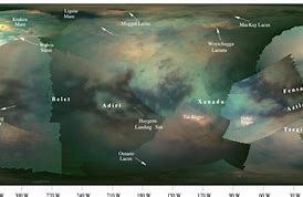 Image result for Titan Surface Map