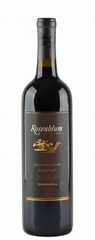 Image result for Rosenblum Zinfandel Old Vine