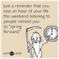 Image result for Daylight Savings Time Funnies