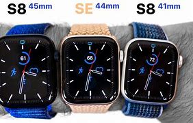 Image result for Apple Watch 41 vs 45 Face