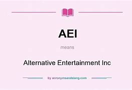 Image result for AEI Meaning Police