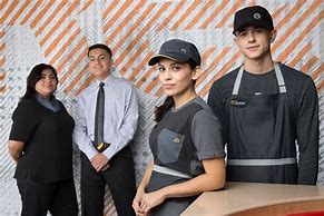 Image result for McDonald's Employee Uniform