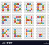Image result for Printable Square Alphabet Letters
