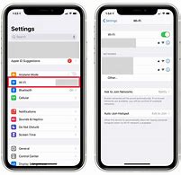 Image result for iPhone Settings Menu About Wi-Fi Address