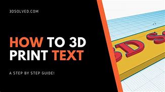 Image result for Scan Text 3D