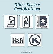 Image result for Kosher Symbols On Food Packaging