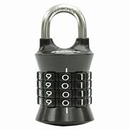 Image result for Master Lock 4 Digit Padlock