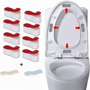 Image result for Toilet Lid Bumpers