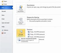Image result for Recovering Unsaved Word Document