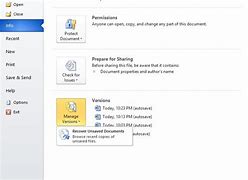 Image result for How to Open Unsaved Word Document