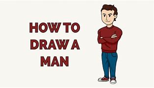 Image result for How to Draw Man Video