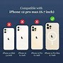 Image result for iPhone 12 White with Clear Case