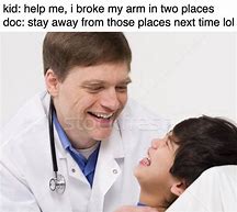 Image result for Broken Arm Meme