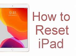 Image result for How to Reset iPad with Company Software