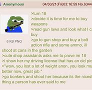 Image result for Gun Meme Green Text