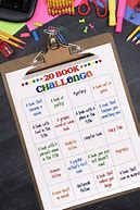 Image result for Book Challenge Printable