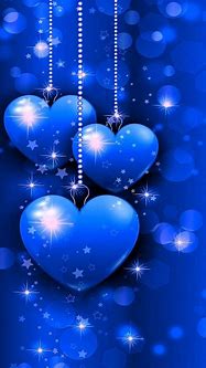 Image result for Blue Heart iPhone Wallpaper