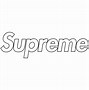 Image result for Blank Supreme Logo