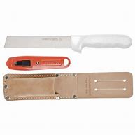 Image result for Box Cutter Knife with Holster with Pocket Knife Set