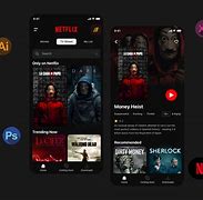 Image result for Netflix App Mobile Design