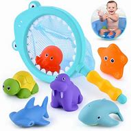 Image result for Bathtub Toys Fish