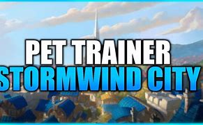 Image result for Battle Pet Trainer Stormwind