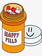 Image result for Happy Pills Clip Art