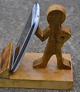 Image result for Woodworking iPhone Stand