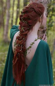 Image result for Medieval Hairstyles for Non-Married Women