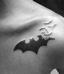 Image result for How to Draw Batman Logo Tattoo Tribal Design Style