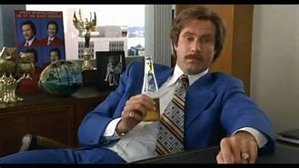 Image result for Ron Burgundy Costume