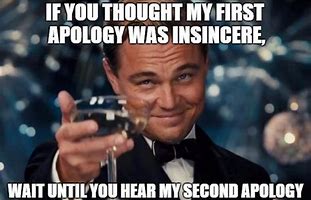 Image result for Funny Apology Quotes