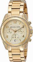 Image result for Michael Kors Gold Watch for Ladies