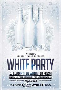 Image result for All White Party Flyer Background