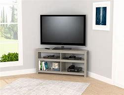 Image result for Corner TV Stands for Flat Screen TVs