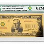 Image result for Rare 100000 Bill Gold Certificate